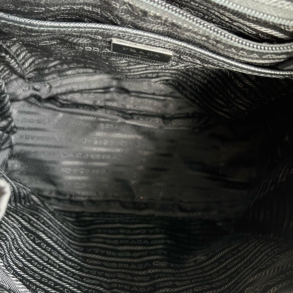 Authentic Prada Re-Nylon Medium Black Backpack Renylon Re Nylon - Picture 7 of 11